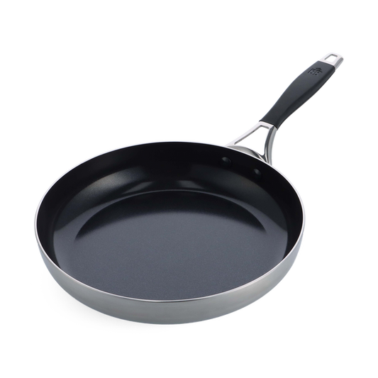 BK Intelligence koekenpan 28 cm grijs Bovenaanzicht