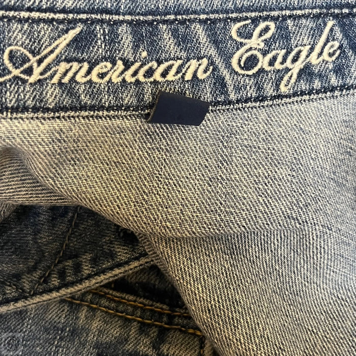 Jacket Denim By American Eagle In Blue Denim, Size: S