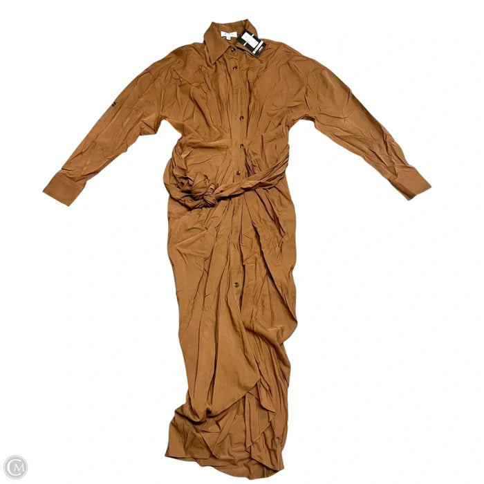 Jacket Leather By Jakett In Tan, Size: Xs