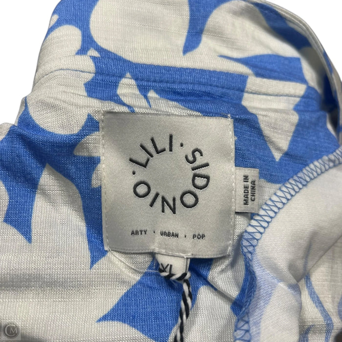 Jacket Other By Lili Sidonio In Blue & White, Size: S