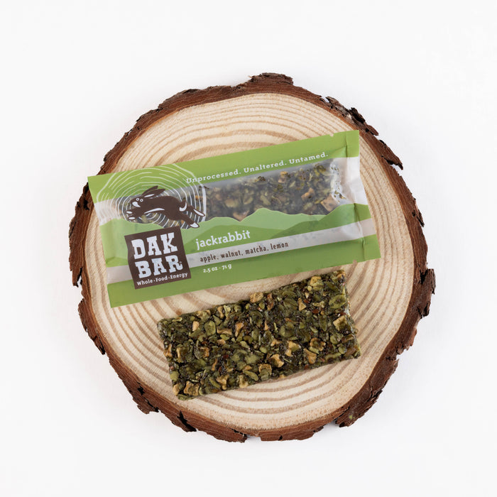 Jackrabbit Bar - Walnut, Apple, Maple & Matcha Snack Bar