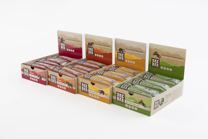 Jackrabbit Bar - Walnut, Apple, Maple & Matcha Snack Bar