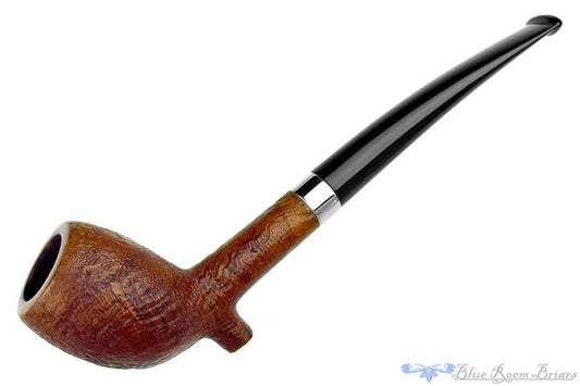 Blue Room Briars is proud to present this Jan Pietenpauw Sandblast Cutty with Nickel Estate Pipe