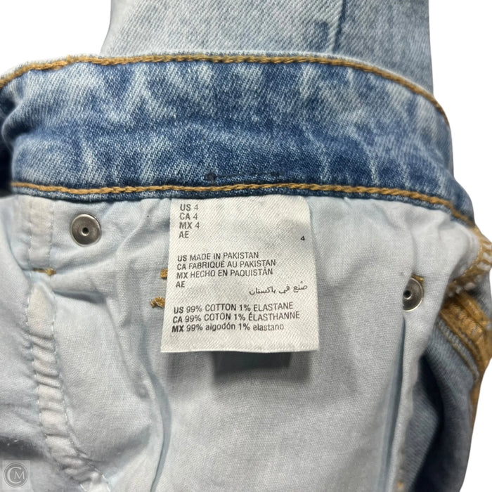 Jeans Flared By Inc In Blue Denim, Size: 4