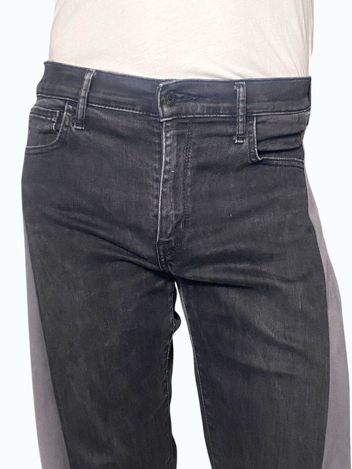 jeans reworked grigi
