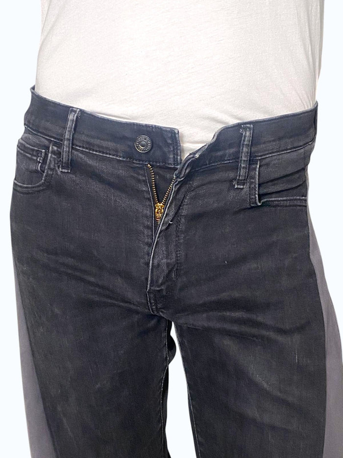 jeans reworked grigi