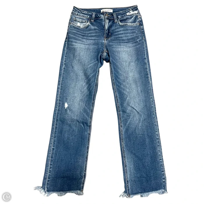 Jeans Straight By Flying Monkey In Blue Denim, Size: 2