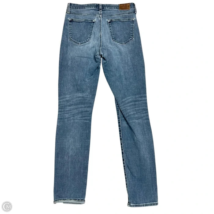 Jeans Straight By Lucky Brand In Blue Denim, Size: 6