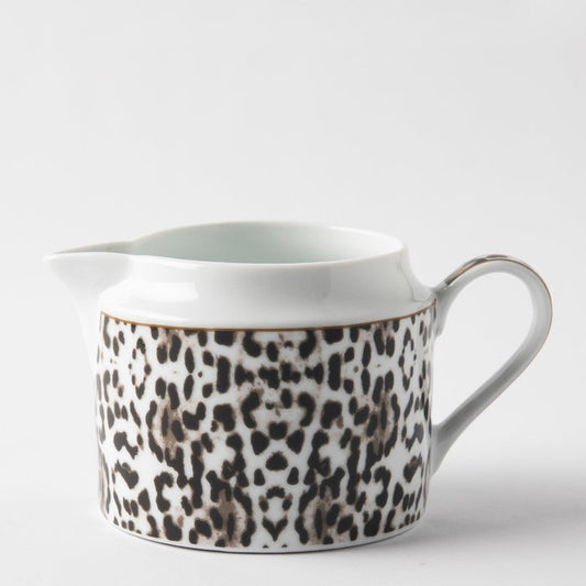 Jenna Clifford Leopard Creamer - White