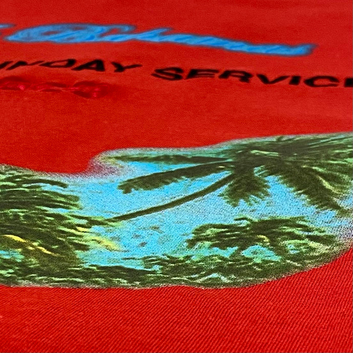 Jesus Is King 2019 Unreleased Sunday Service Bahamas Long Sleeve In Red