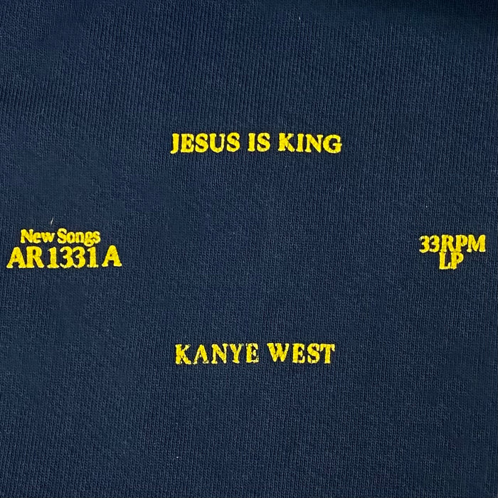 Jesus Is King 2019 Vinyl Album Sweatpants In Navy