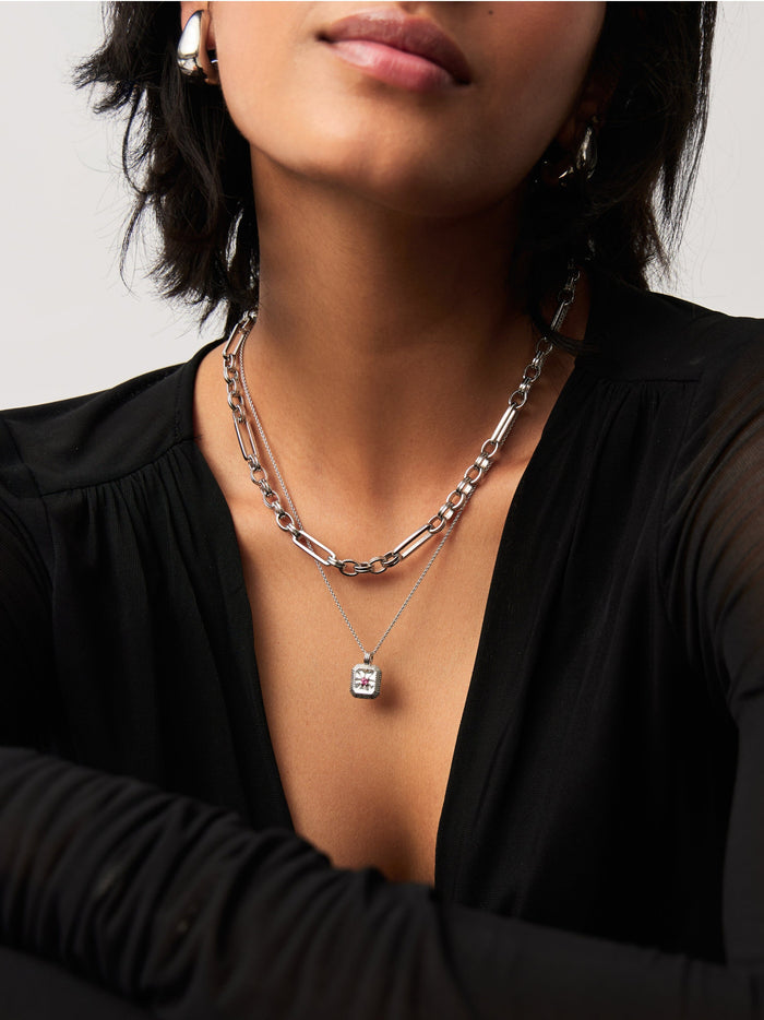 July Birthstone Pendant Necklace | Ruby/July Necklaces Missoma