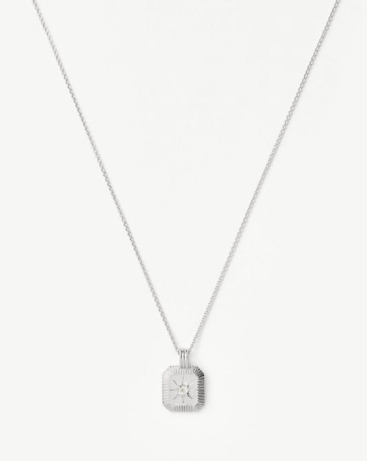 June Birthstone Pendant Necklace | Rainbow Moonstone/June Necklaces Missoma