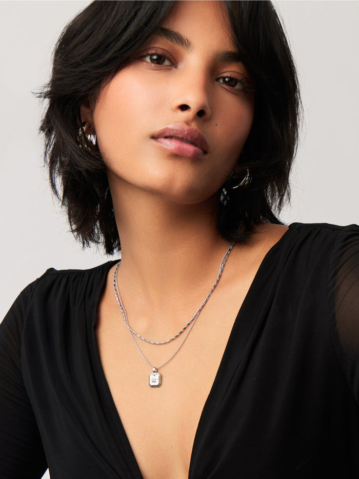 June Birthstone Pendant Necklace | Rainbow Moonstone/June Necklaces Missoma
