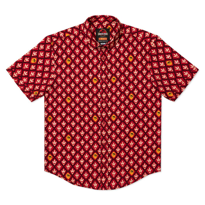RSVLTS Jurassic Park Bamboo Short Sleeve Shirt Jurassic Park "The Past Preserved" – Bamboo Short Sleeve Shirt Jurassic Park "The Past Preserved" – Bamboo Short Sleeve Shirt