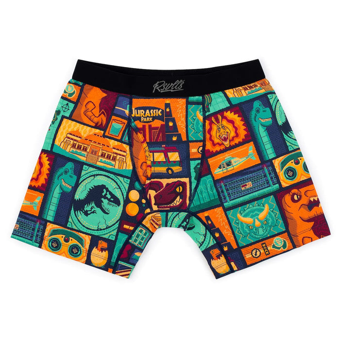 RSVLTS Jurassic Park Boxers Jurassic Park "Tiki Finds A Way" – Single-Pack Boxer Briefs Jurassic Park "Tiki Finds A Way" – Single-Pack Boxer Briefs