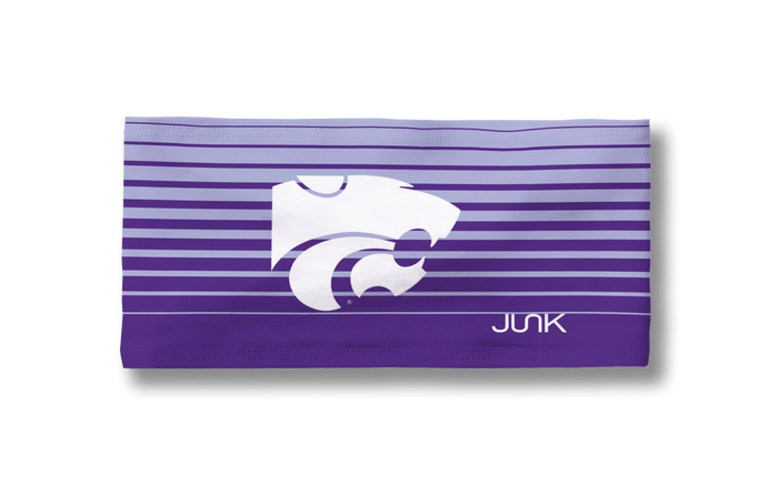 Kansas State University: Gradient Stripe Big Bang Lite Headband - View 3
