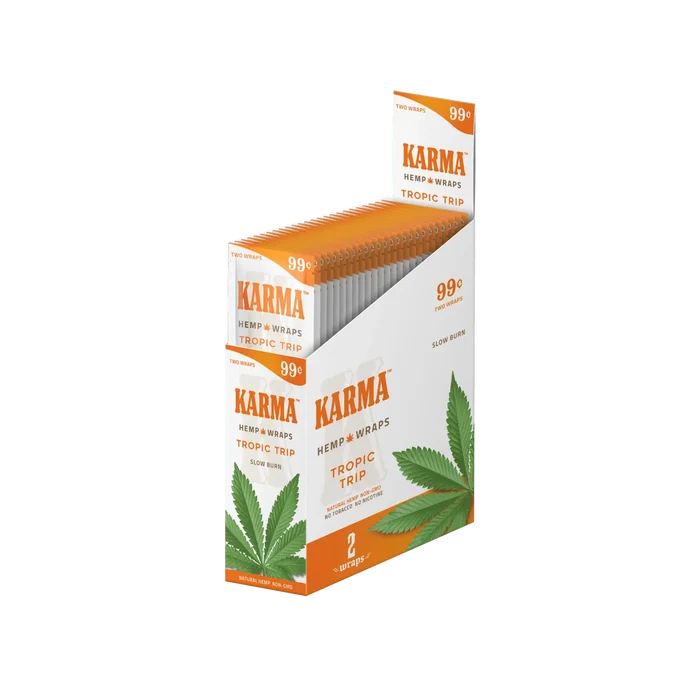 Karma Hemp Wraps 2ct 25pk