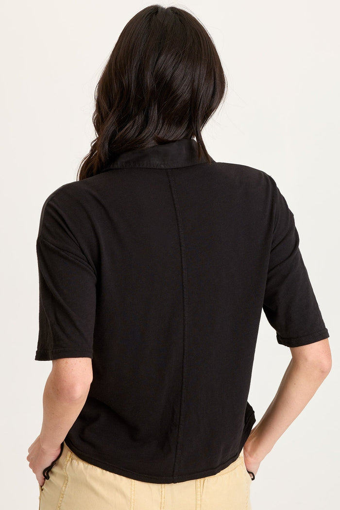 XCVI Kimbel Twill Classic Button-Up Top