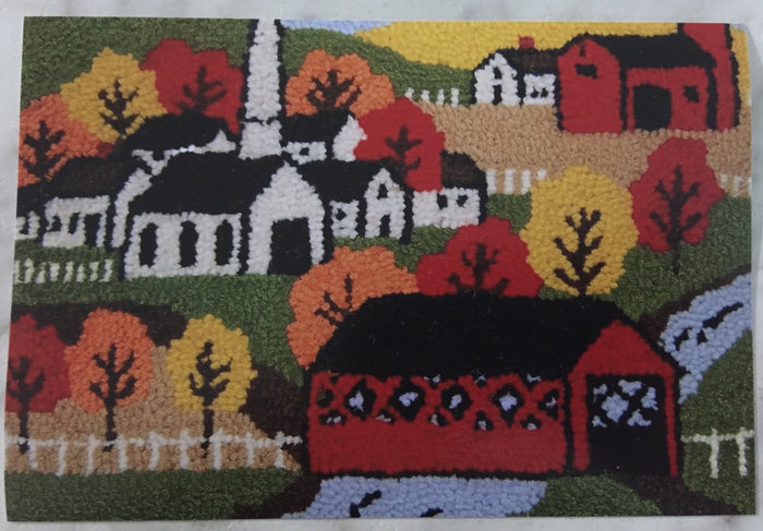 Kit - New England Autumn - Rug Hooking Supplies