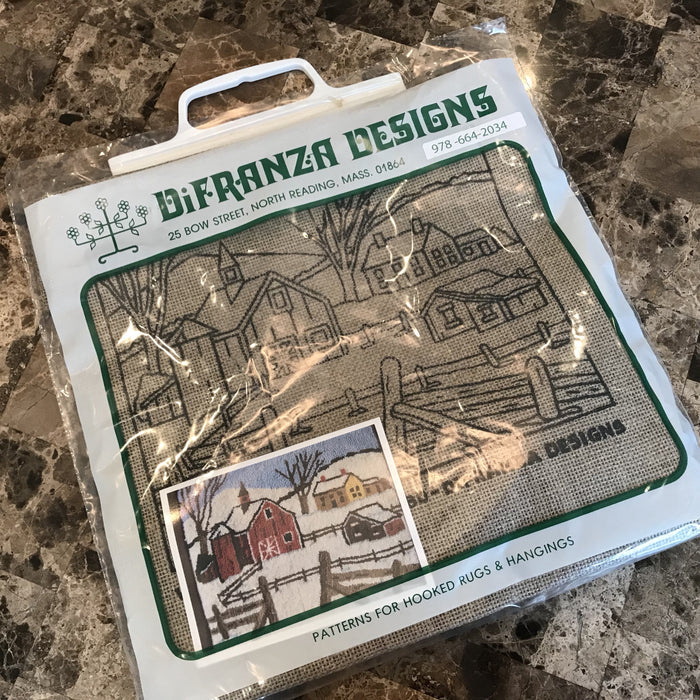 Kit - Vermont Winter - Rug Hooking Supplies