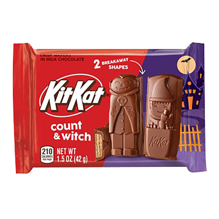 Kit Kat Count and Witch Candy Bars - 24 Count