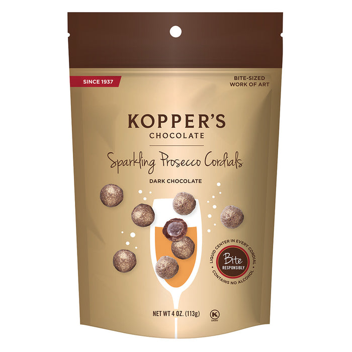 Koppers Sparking Prosecco Cordials Candy - 12 Count