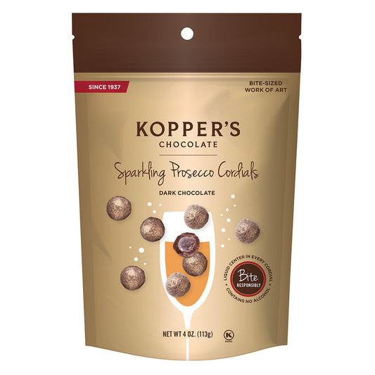 Koppers Sparking Prosecco Cordials Candy - 12 Count