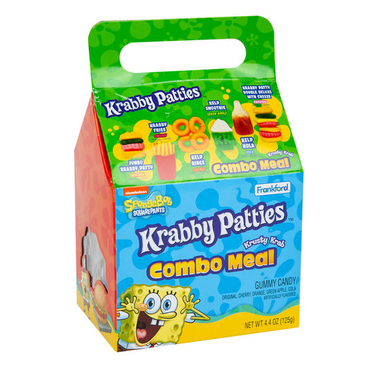 Krabby Patties Combo Meal Candy Box - 6 Count