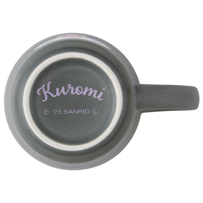 Kuromi Face Ceramic Diner Mug Home Goods CLEVER IDIOTS