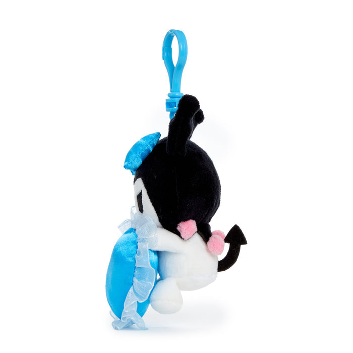 Kuromi Plush Mascot Clip (Something Blue Series) Accessory NAKAJIMA CORPORATION