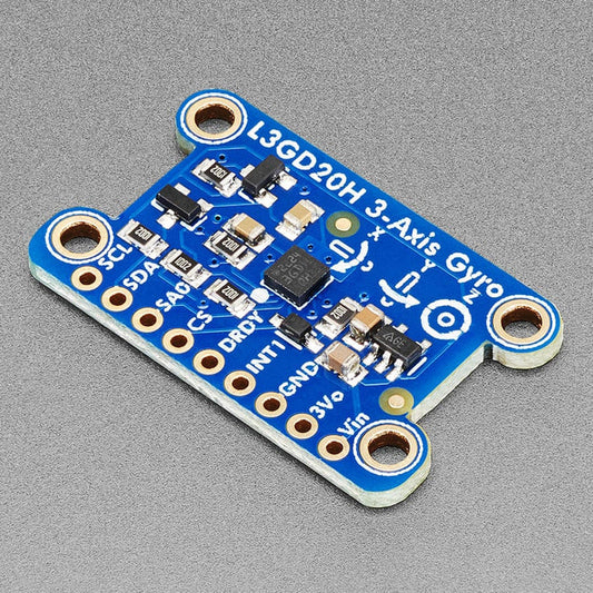 L3GD20H Triple-Axis Gyro Breakout Board - L3GD20/L3G4200 Upgrade (L3GD20H) by Adafruit - The Pi Hut