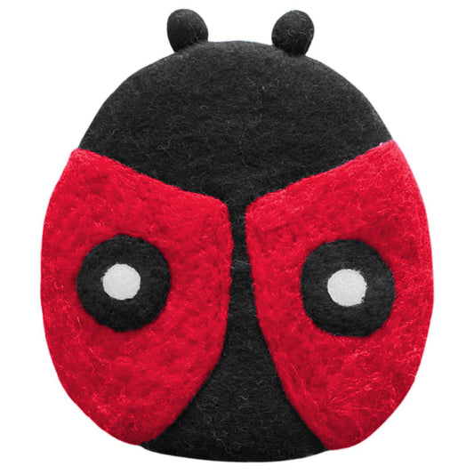 Lady Bug Wool Trivet