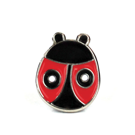 Ladybug Mini Enamel Art Pin