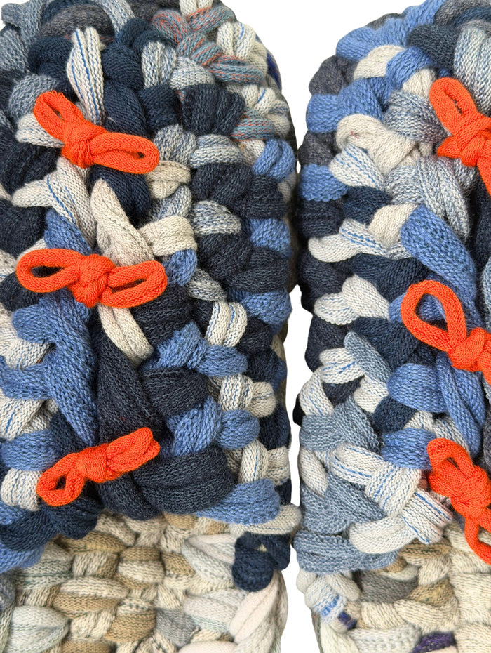 Large | Knit up-cycle slippers 2025-Large32 [Large]