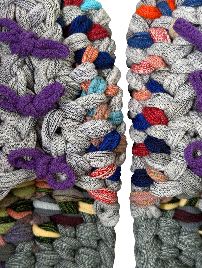 Large | Knit up-cycle slippers 2025-Large36 [Large]