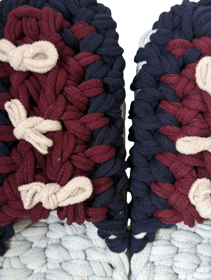 Large | Knit up-cycle slippers 2025-Large44 [Large]
