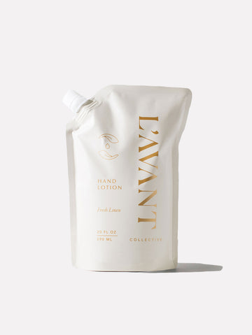 L'AVANT Hand Lotion Refill Pouch -Fresh Linen