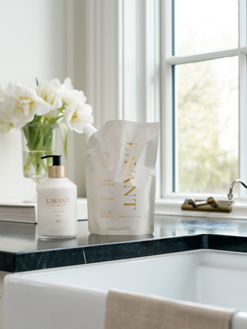 L'AVANT Hand Lotion Refill Pouch -Fresh Linen