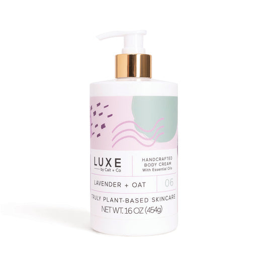 Lavender + Oat Shea Butter Body Cream - 16 oz