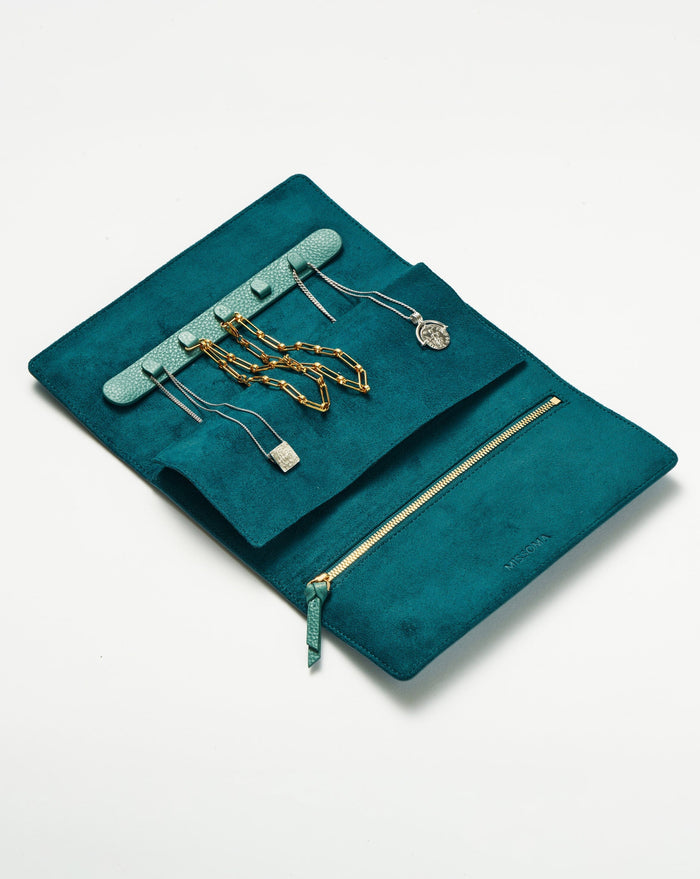 Leather Jewelry Roll | Lapis Blue Accessories Missoma