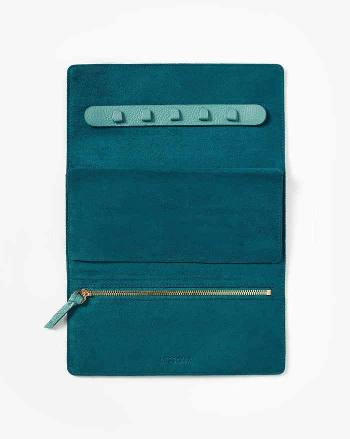 Leather Jewelry Roll | Lapis Blue Accessories Missoma
