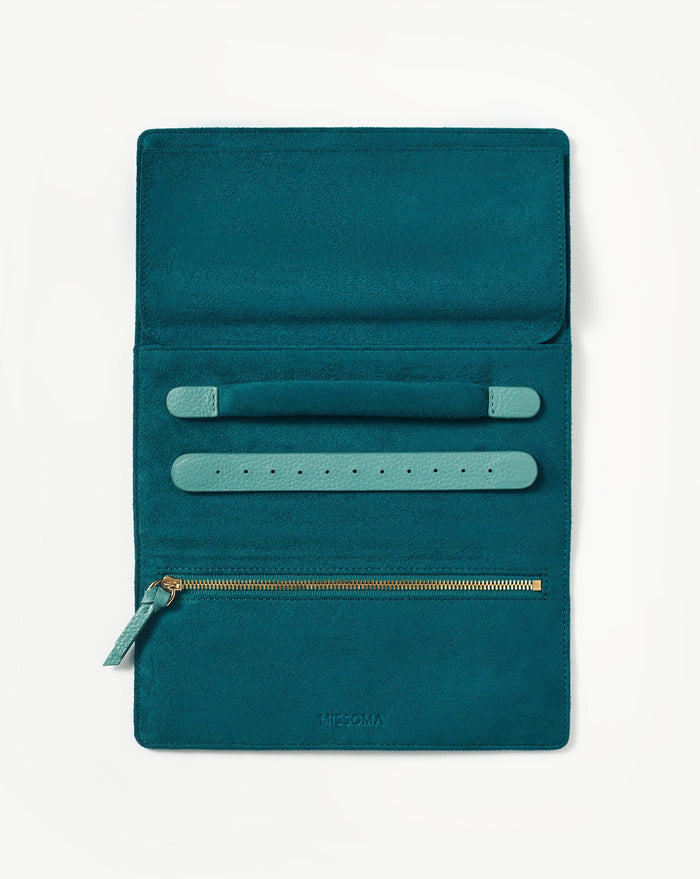Leather Jewelry Roll | Lapis Blue Accessories Missoma