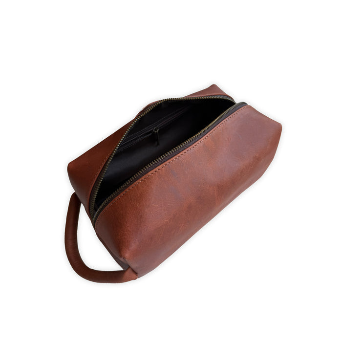 Leather Toiletry Bag