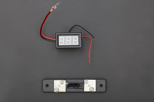 LED Current Meter 50A (Green) [Discontinued] by DFRobot - The Pi Hut