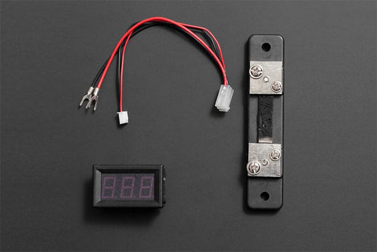 LED Current Meter 50A (Red) [Discontinued] by DFRobot - The Pi Hut