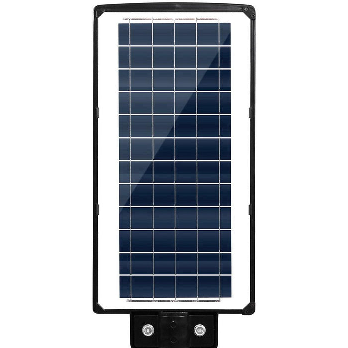 Leier 80 LED Solar Street Light 90W Flood Motion Sensor Remote Outdoor Wall Lamp x2 -Home Living Store - -