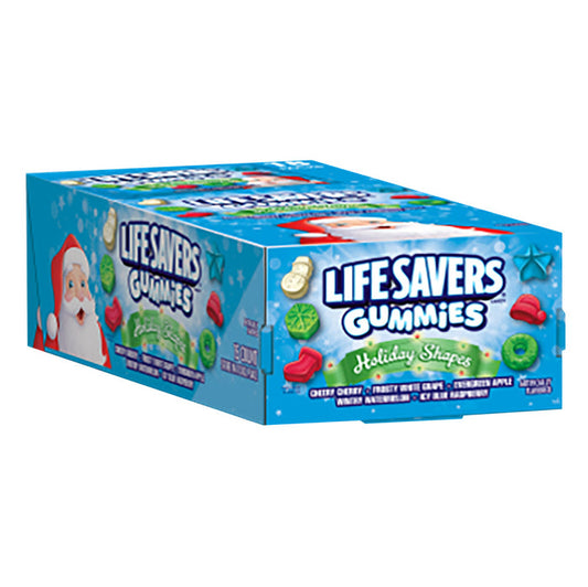 Life Savers Holiday Shapes Gummy Candy - 18 Count