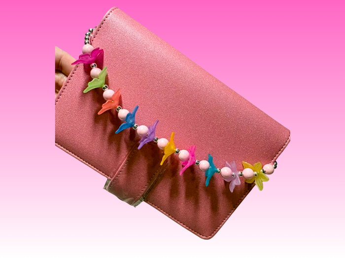 Lily | Binder Chain Charm | Fits A6 Binders