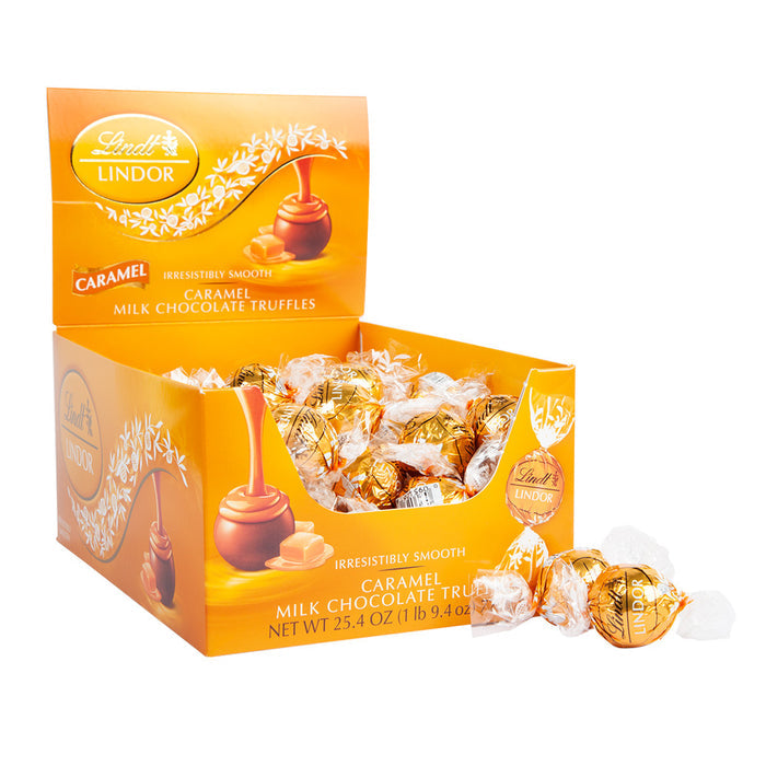 Lindt Lindor Caramel Chocolate Truffles - 60 Count